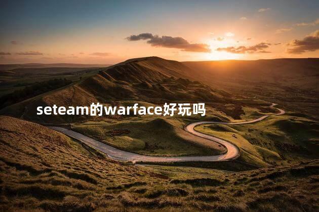 seteam的warface好玩吗 warface单机